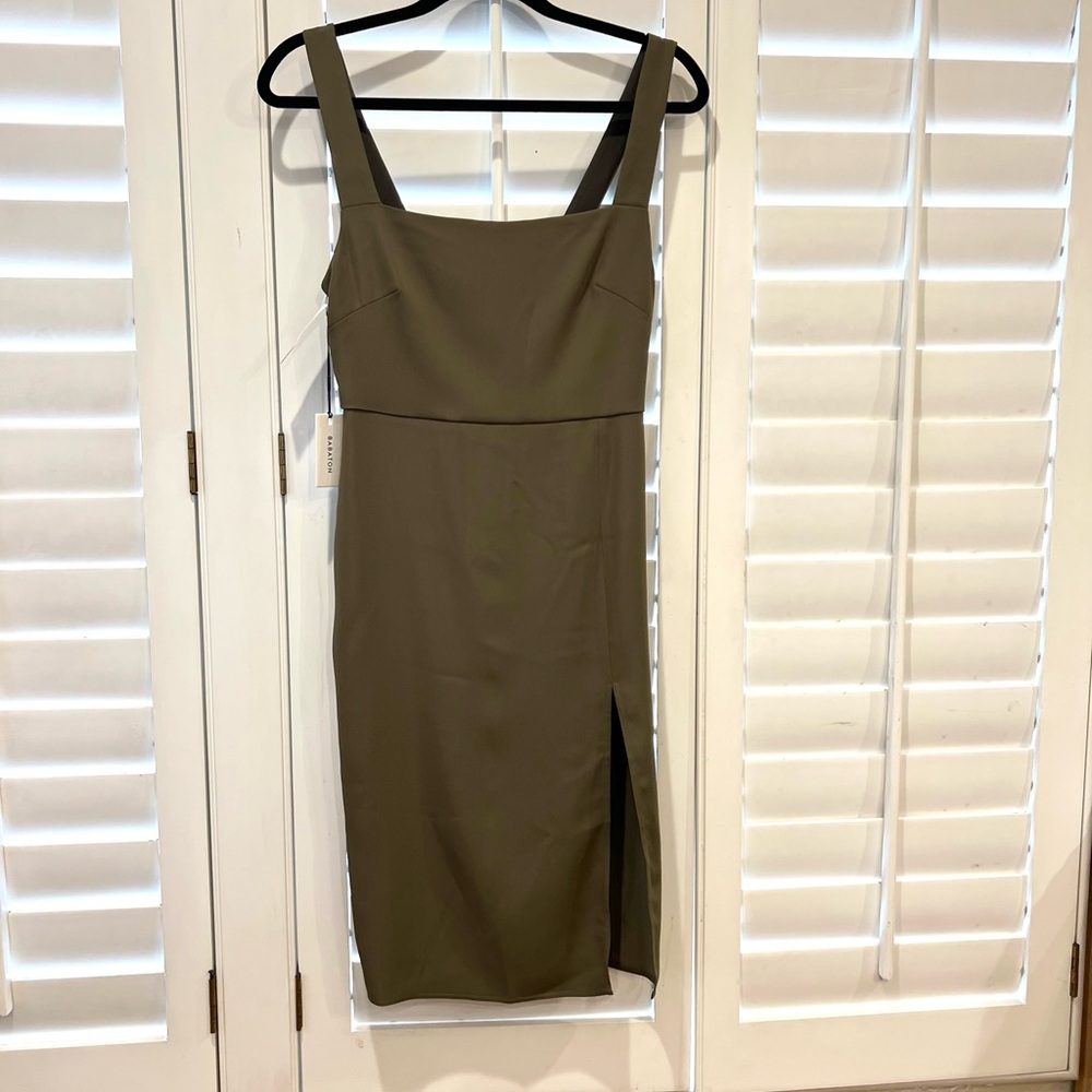 Babaton 90s Slit Dress
